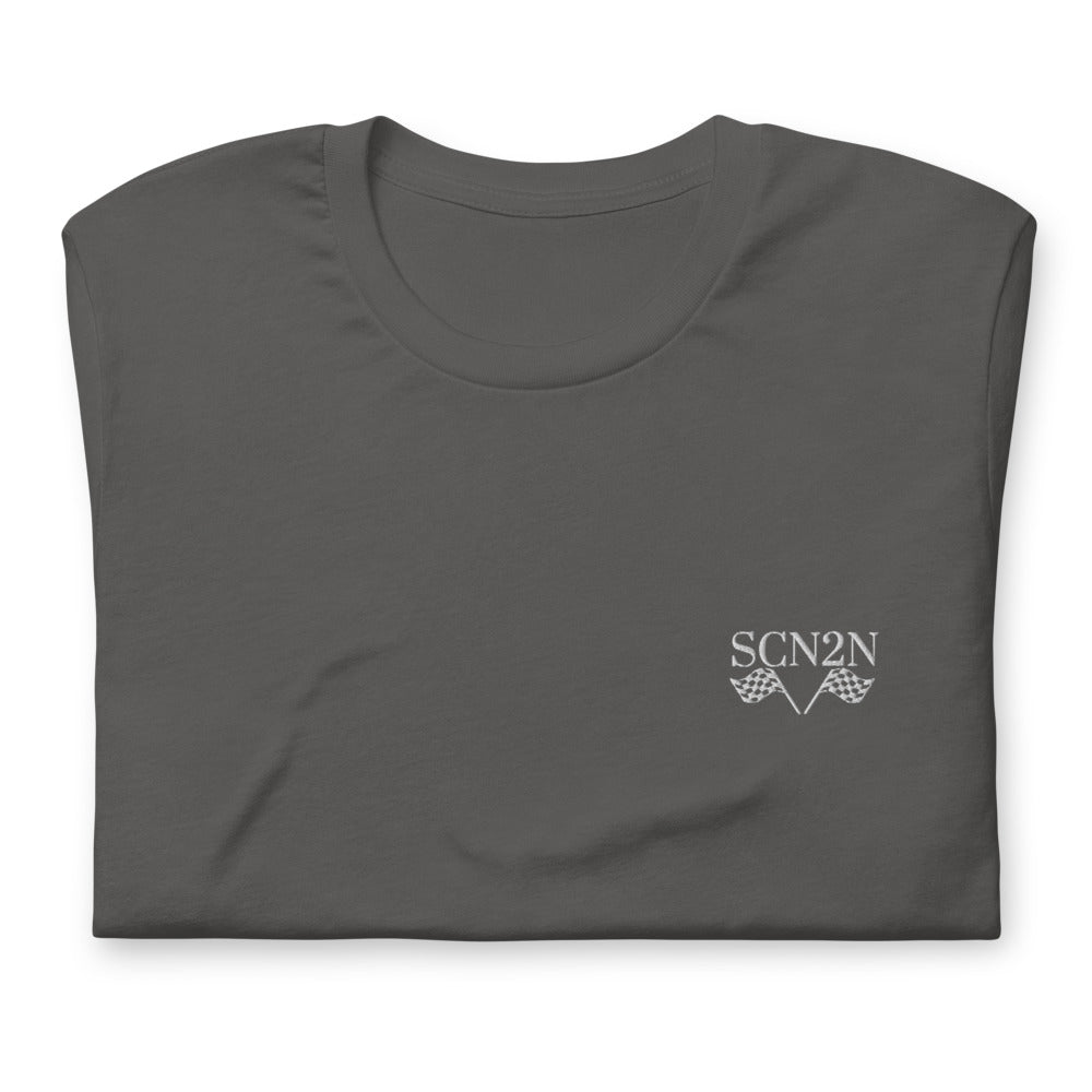Embroidered Short-Sleeve Unisex T-Shirt