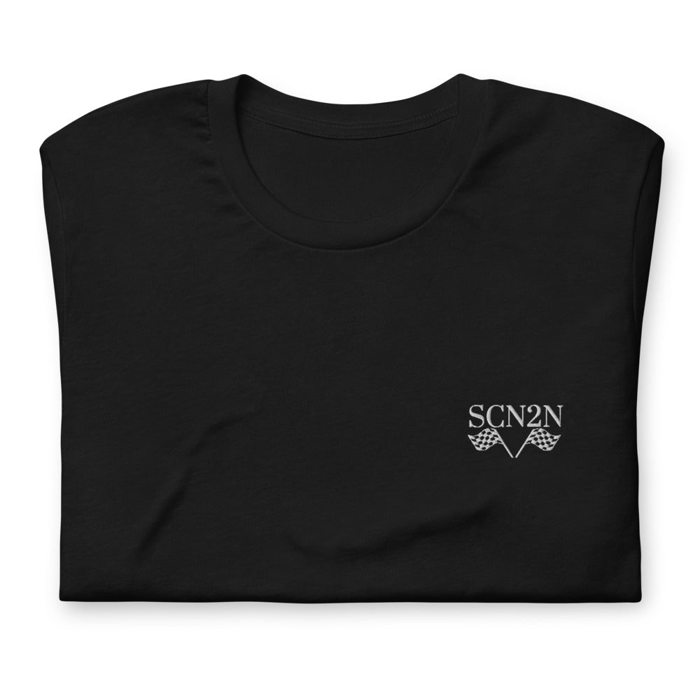 Embroidered Short-Sleeve Unisex T-Shirt