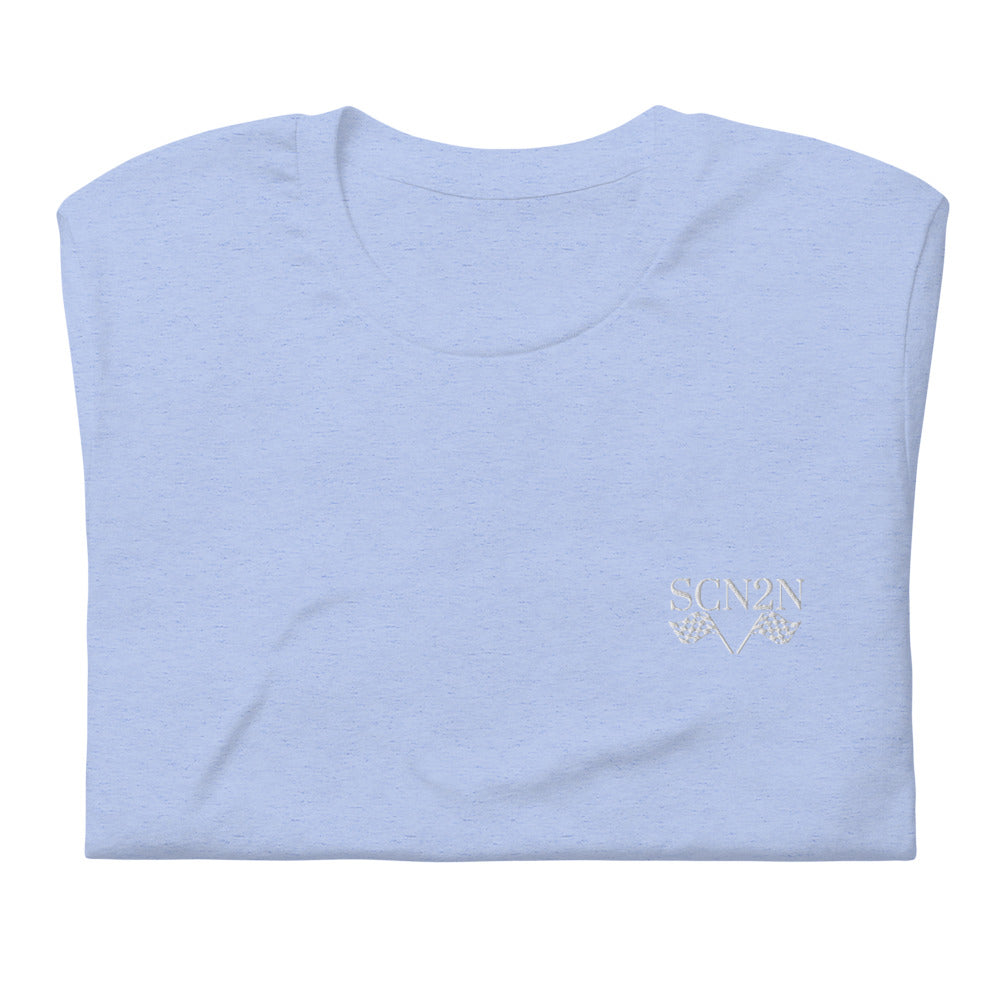 Embroidered Short-Sleeve Unisex T-Shirt