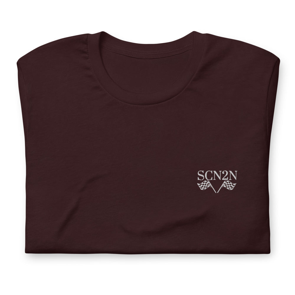 Embroidered Short-Sleeve Unisex T-Shirt
