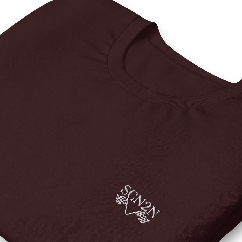 Embroidered Short-Sleeve Unisex T-Shirt