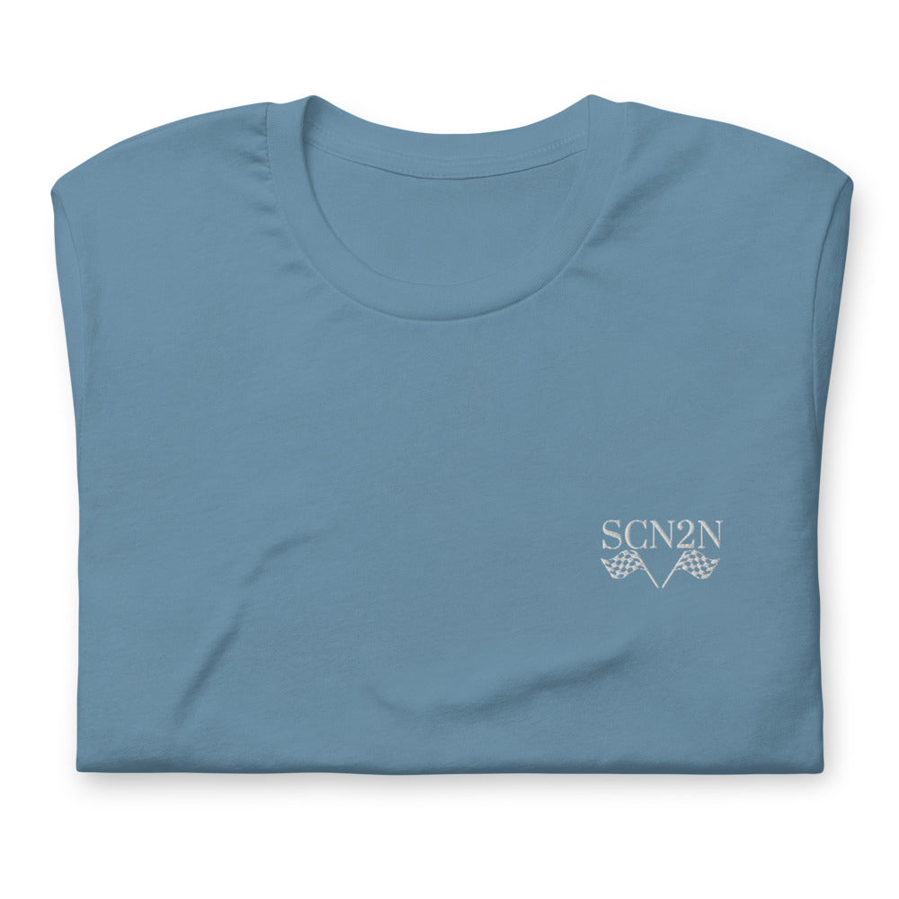 Embroidered Short-Sleeve Unisex T-Shirt